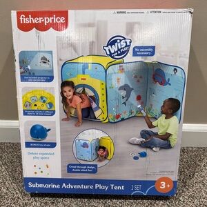 New Fisher-Price Submarine Adventure Play Tent